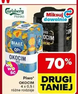 Carrefour Piwo Okocim Mocne Dubeltowe oferta