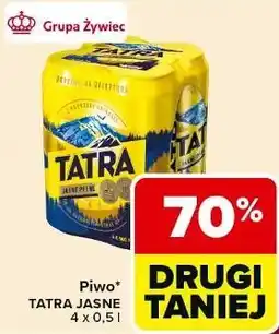 Carrefour Piwo Tatra Jasne Pełne oferta