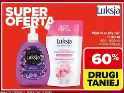 Carrefour Mydło w płynie deeply relaxing Luksja Aroma Senses oferta