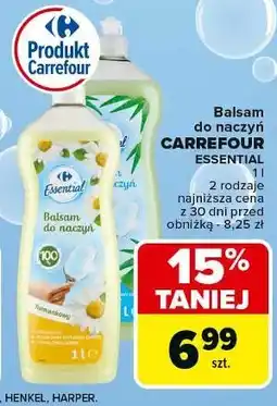 Carrefour Żel do mycia naczyń miętowy Carrefour Essential oferta