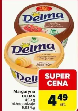 Carrefour Margaryna Delma Extra O Smaku Wiejskiego Masełka oferta