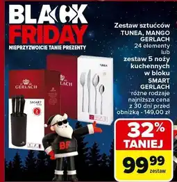 Carrefour Komplet 5 noży w bloku smart grey Gerlach oferta