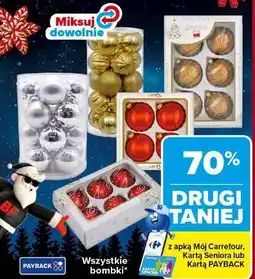 Carrefour Bombki plastikowe oferta