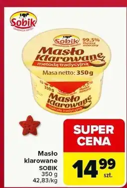 Carrefour Masło klarowane Sobik Klarowane oferta