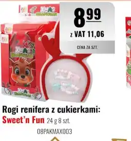 Eurocash Rogi renifera z cukierkami oferta