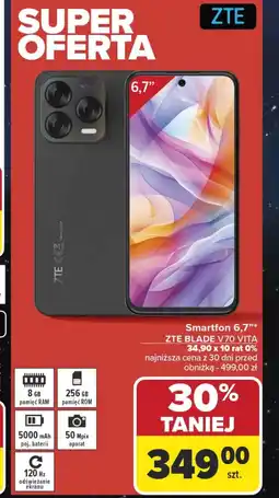 Carrefour Smartfon ZTE oferta