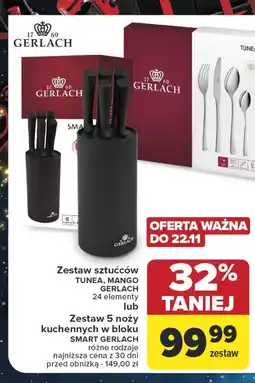 Carrefour Zestaw sztućców Gerlach oferta