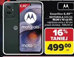 Carrefour Smartfon Motorola oferta