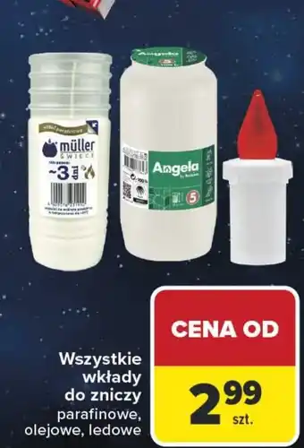 Carrefour Wkład do zniczy oferta