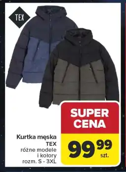 Carrefour Kurtka męska TEX oferta