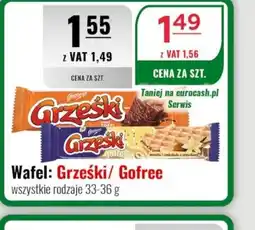 Eurocash Wafel: Grześki/ Gofree oferta