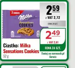Eurocash Ciastko: Milka Sensations Cookies oferta