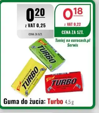 Eurocash Guma do żucia Turbo oferta