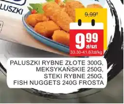 Bingo Paluszki rybne, Steki rybne, Fish Nuggets oferta