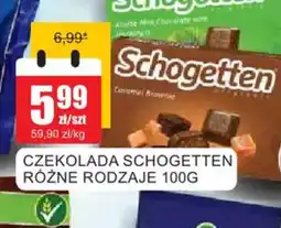 Bingo CZEKOLADA SCHOGETTEN oferta