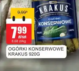 Bingo OGORKI KONSERWOWE KRAKUS oferta