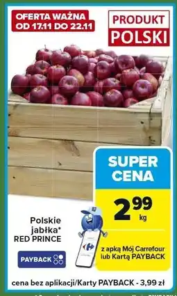 Carrefour Express Polskie jabłka RED PRINCE Carrefour Express oferta