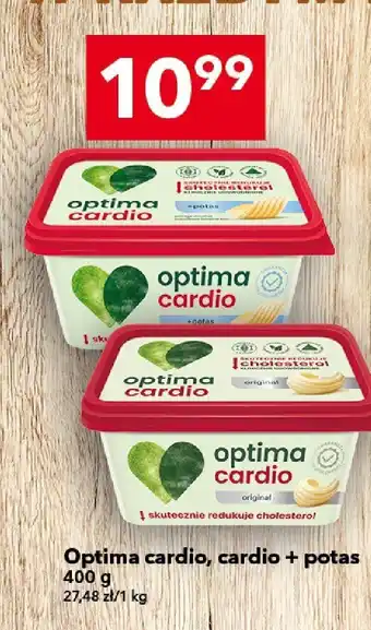 Margarina Optima cardio, cardio + potas