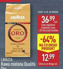 ALDI Kawa mielona Qualità Oro 250 g Lavazza oferta