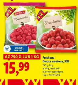 Lidl Owoce mrożone Freshona XXL maliny oferta