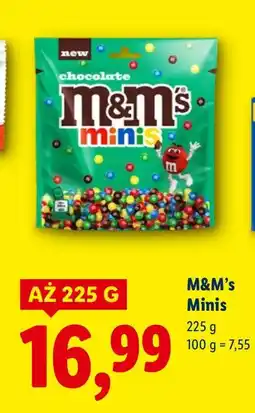 Lidl Czekoladki Minis M&M's oferta