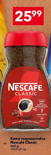 Lewiatan Kawa rozpuszczalna Nescafe Classic 200 g oferta