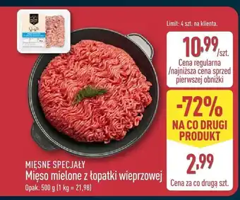 ALDI Mięso mielone z łopatki wieprzowej Mięsne Specjały oferta
