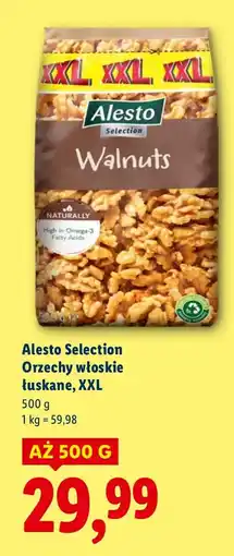 Lidl Orzechy włoskie łuskane XXL Alesto Selection oferta
