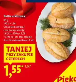 Lidl Bułka orkiszowa 80 g Lidl oferta