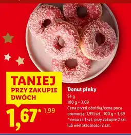 Lidl Donut pinky 54 g Lidl oferta