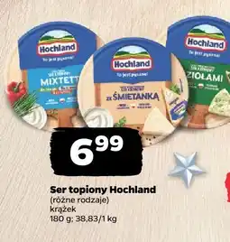 Netto Ser topiony różne rodzaje krążek Hochland oferta
