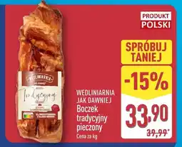 ALDI Boczek tradycyjny pieczony Wędliniarnia Jak Dawniej oferta