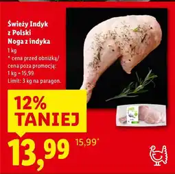 Lidl Noga z indyka 1 kg Lidl oferta