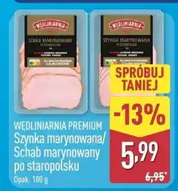 ALDI Schab marynowany po staropolsku WĘDLINIARNIA PREMIUM oferta