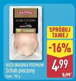 ALDI Schab pieczony Wędliniarnia Premium oferta