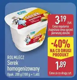 ALDI Serek homogenizowany Rolmlecz oferta