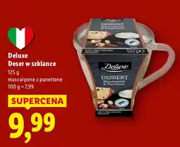 Lidl Deser w szklance mascarpone z panettone Deluxe oferta