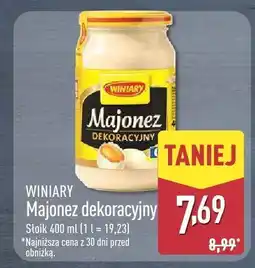 ALDI Majonez dekoracyjny Winiary oferta