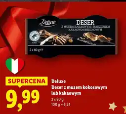 Lidl Deser z musem kokosowym Deluxe oferta