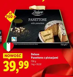 Lidl Panettone z pistacjami Deluxe oferta