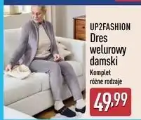 ALDI Dres damski welurowy Up2Fashion oferta