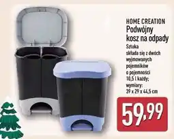 ALDI Kosz na odpady z dwoma pojemnikami Home Creation oferta