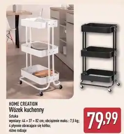 ALDI Wózek kuchenny 44 x 37 82 cm Home Creation oferta