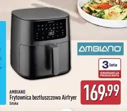 ALDI Frytkownica air fryer 2400 w Ambiano oferta
