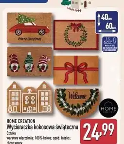 ALDI Wycieraczka 40 x 60 cm kokosowa Home Creation oferta