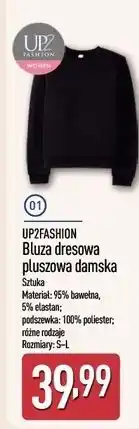 ALDI Bluza dresowa pluszowa s-l Up2Fashion oferta