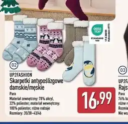 ALDI Skarpetki antypoślizgowe 35/38-43/46 Up2Fashion oferta
