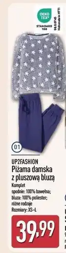 ALDI Piżama damska pluszowa s-l Up2Fashion oferta