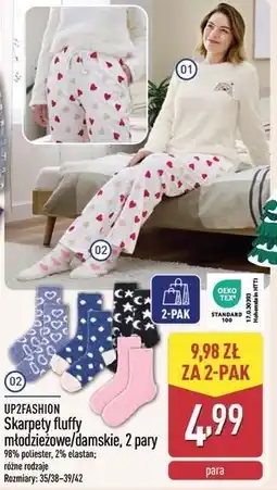 ALDI Skarpety damskie Up2Fashion oferta