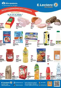 E.Leclerc Koncentrat pomidorowy 30% Pudliszki oferta